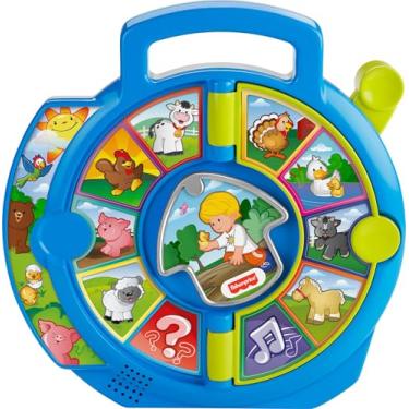 Imagem de Fisher-Price Little People World of Animals See 'n Say - Brinquedo Educativo Eletrônico - Multicor - 18 meses a 4 anos