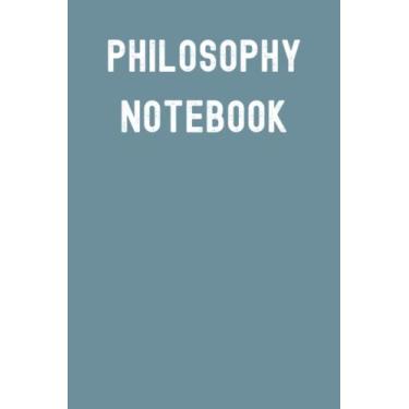 Imagem de Philosophy Notebook: Spirit Mountain Blue Matte Finish Lined Journal, 6 x 9 120 Pages, Gift For Thinkers, List Makers and Doers (Philosophy Notebook Journal)