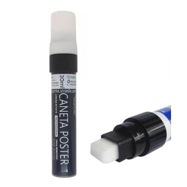 Imagem de Caneta Poster Pen 15mm Preta - Marcador Profissional para cartazistas