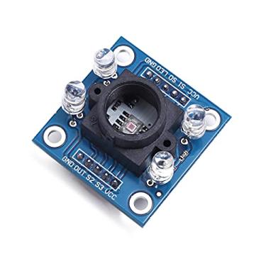 Imagem de Teyleten Robot Gy-31 Tcs3200 Tcs230 Módulo Sensor de Cor Módulo Sensor de Reconhecimento de Cor para Arduino