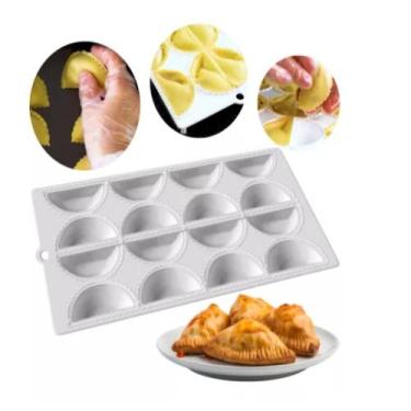 Imagem de Forma De Pastel Risoles E Empadas Forminha Molde Para Massas - Injetem
