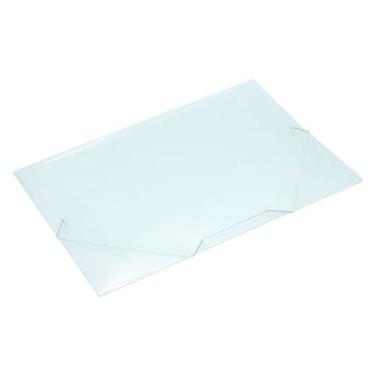Imagem de Pasta Aba Elastica Plastica Oficio Cristal - Pacote com 10, ACP, 1021CR, Incolor, pacote de 10