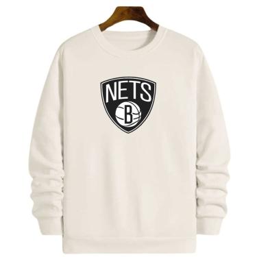 Imagem de Blusa Moletom Gola Basquete Brookyln Netss Kyrie KD Basketball