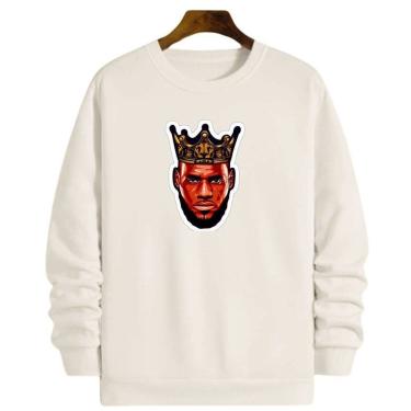 Imagem de Blusa Moletom Gola Basquete King James Lebron Basketball