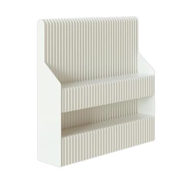 Imagem de Biombos e Divisórias Divisória De Ambiente Dobrável Interna, Divisória De Parede Temporária Portátil Flexível Com Prateleiras De Armazenamento, Tela De Painel Para Decoração De Loja De Escritório Em C