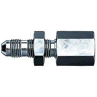 Imagem de Aeroquip Conector fêmea FCM2821 anteparo -04AN painel x 0,3 cm tubo de aço incluindo conector fêmea de anteparo com porca de bloqueio