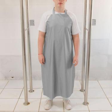 Imagem de Avental Profissional Impermeável Multiuso  - Cinza - Assencio