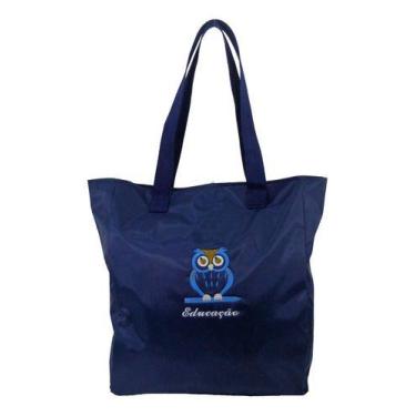 Imagem de Bolsa Feminina Tote Professora Estudante Educação Coruja - Lugagge Bag