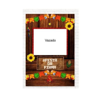 Imagem de Painel Decorativo Vazado Festa Junina Festa Da Firma