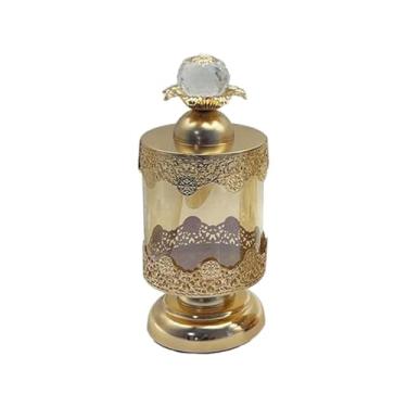 Imagem de Ｂｅｓｇａ European Luxury Glass Storage Jar Food Snack Casister Box Tabel Centerpieces Candy Jar Container para café de cereal, 24cm X 10.5cm