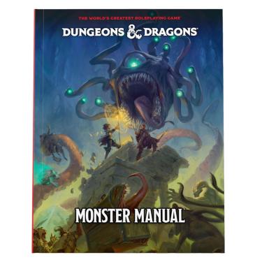 Imagem de Livro: Manual de Monstros de Dungeons & Dragons 2024 (D&D Core)