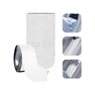 Imagem de Manta Asfáltica Adesiva Para Telhado 15Cm X 10M Branco
