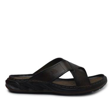 Imagem de Chinelo Pegada Masculino 134102, 41, Marrom