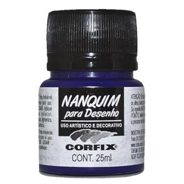 Imagem de TINTA NANKIN 25ML CORFIX AVULSO AZUL ULTRAMAR 325