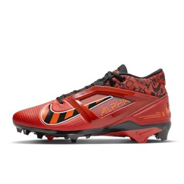 Imagem de Nike Chuteiras de futebol Alpha Menace 4 Pro NRG (FQ3984-600, vermelho picante/mandarim brilhante/vermelho dragão/preto) tamanho 11,5