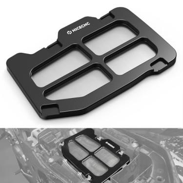 Imagem de NICECNC Tampa de caixa de filtro de entrada de ar compatível com Yamaha Raptor 700 2006-2008 2013 2014-2024, 700R 2009 2011 2013 2015-2024, 700R SE 2013-2020 2021 2021 2024. 2 2020 3 2024 Preto