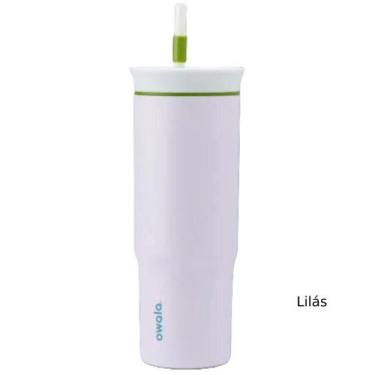 Imagem de Copo Owala Tumbler Stainless Steel Térmica 710 ML, Lilás