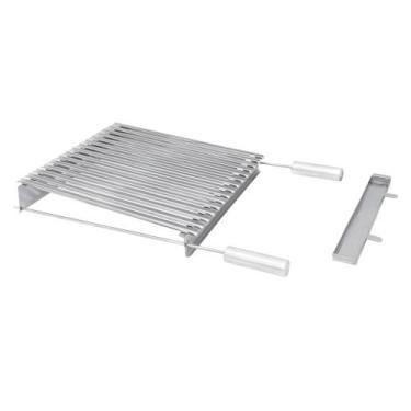 Imagem de Grelha Argentina Parrilha Churrasco 40x50 Cm - INOX - infinity grill