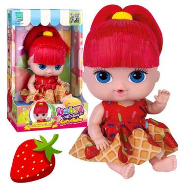 Imagem de Boneca Coleção Sorvetinho C/ Cheirinho de Fruta - Super Toys