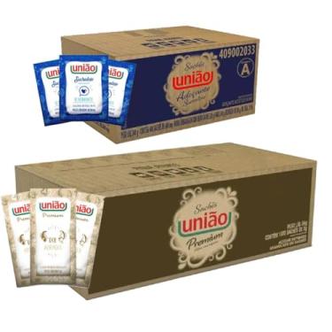 Imagem de Açucar União 1000 Saches + Adoçante União Sucralose 400 Saches