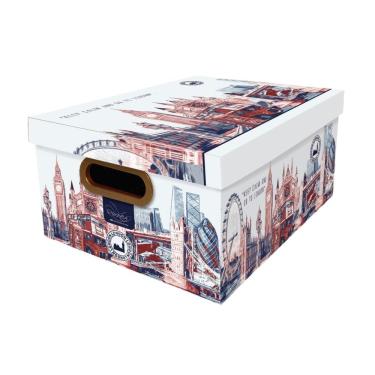 Imagem de Caixa Organizadora Mundi Londres Média 20,38 Litros - Dello