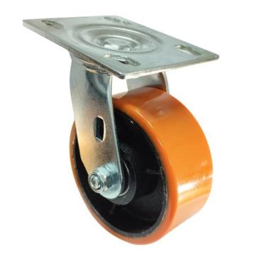 Imagem de Rodizio Industrial Para Carga Pesada 4x2 Pol. S/freio 400 Kg