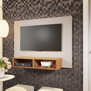 Imagem de Painel para Tv 43 Polegadas 90cm X 120cm Life Off White / Mel