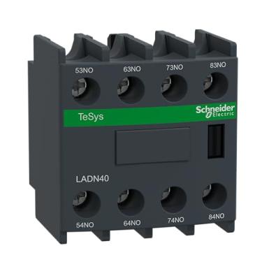 Imagem de Contato Auxiliar Instantaneo Frontal 4Na Contator Ladn40, Schneider Electric