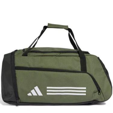 Imagem de Mala Adidas Duffel Train Essentials Pequena Verde Oliva, Único
