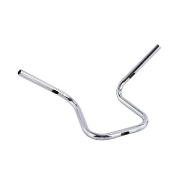 Imagem de CELOMT Guidão Redondo Ape Hanger De 10'' Rise 1'' Para Harley Street Bob Sportster Xl 883 1200 Fat Boy Shadow Intruder Vulcan Road Star Drag Volusia Com Aplicação Personalizada Cromada