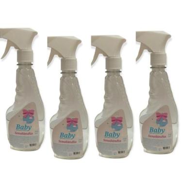 Imagem de Kit 4 Água para Tecido Borrifador 500ml Aromas - Envio Já - Senalândia