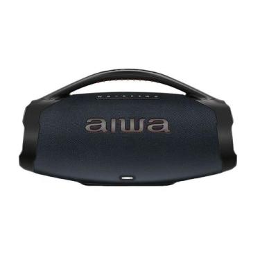 Imagem de Caixa de Som Portátil Aiwa Light Plus 200W Bluetooth, Azul