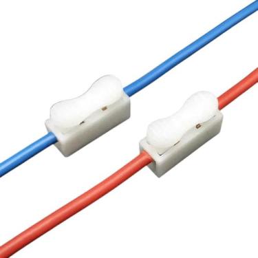 Imagem de Kit 100 Peças Conector Emenda Ch 2 Vias 10a Cabo 0,5-2,5mm² - Arena