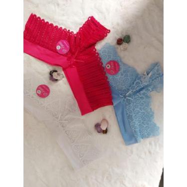 Imagem de Calcinhas de renda com cós poliamida - Imperio , GG, Variadas