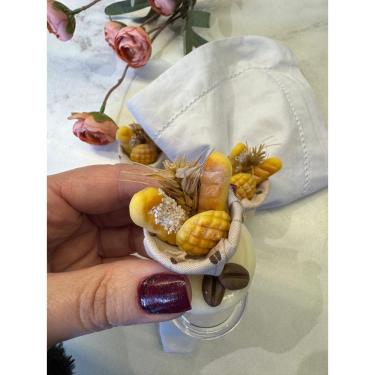 Imagem de Unidade de Anel para guardanapo cesta de pães