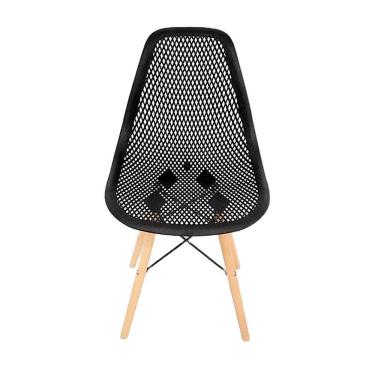 Imagem de Cadeira Eiffel Estilo Colmeia Preta