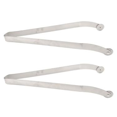 Imagem de Cffuvros 2Pcs Churrasqueira Tong, Alça Estendida Churrasco Tong, Lingüiça de Aço Inoxidável Churrasque