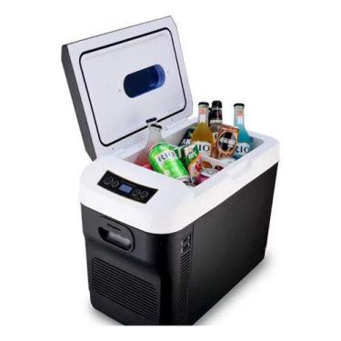 Imagem de Mini Geladeira Portátil Para Carro Trailler 12/24v 28 Litros 110v - LC