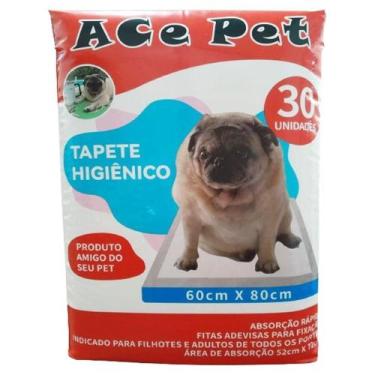 Imagem de Ace Pet Tapete Higienico Grande 30 und 60x80cm