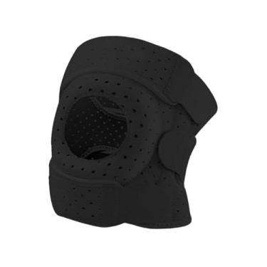 Imagem de Colaxi Joelheira de proteção do joelho, cinta de suporte para tendão patelar para corrida, caminhada, atletismo, treino, levantamento de peso, Preto