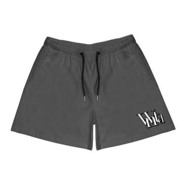 Imagem de Short Streetwear Oversized Moda Urbana Nylon Estilo Casual - Wanted, C