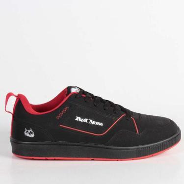 Imagem de Tênis Red Nose Street Rnnm827 Preto, Preto, Vermelho, 202, 40
