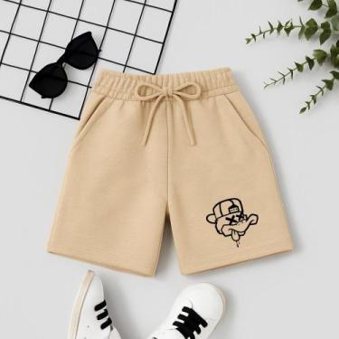 Imagem de Short Masculino Infantil Estampa Pato Street 118 Modinha Kids Junior S