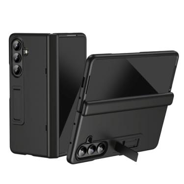 Imagem de HAII Capa para Samsung Galaxy Z Fold7 (2025), ultrafina, rígida, policarbonato fosco, resistente, antiqueda, cobertura total, antichoque, capa protetora com suporte e protetor de tela para Samsung