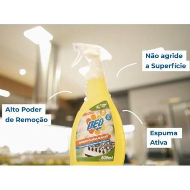 Imagem de Desengordurante Cozinha Eletrodomésticos Pisos Paredes Pias Bancadas D
