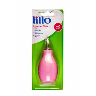 Imagem de Aspirador Nasal Cor Rosa Lillo 1 Unidade