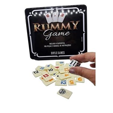 Imagem de Jogo Rummy Conjunto Okey Rummicube Jogo Rumikube 106 Peças