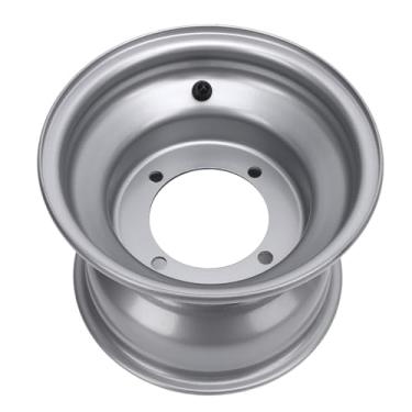 Imagem de Aro de roda ATV de 18 x 9,50-8, aro ATV de liga de alumínio de 20 cm para karts, veículos off-road e motos quádruplas, feito para terrenos difíceis (quatro furos (espaçamento dos furos: 110 mm / 4,33