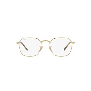 Imagem de Armação para Óculos Ray-Ban Jim 0RX3694V 2500 Tam 53 / Ouro