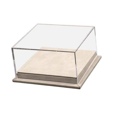 Imagem de KiBcsLic Estojo de Exposição para Dois Modelos de Carros em Escala 1/64, Capa de Acrílico Transparente, Acessórios Portáteis, Versáteis E Que Economizam Espaço, Bege, Tamanho real